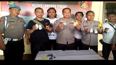 Tekab 308 Satreskrim Polres Lampung Tengah Amankan 25 gram Sabu