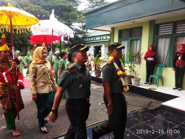 Winarti Sambut Kunjungan Danrem 043/Gatam