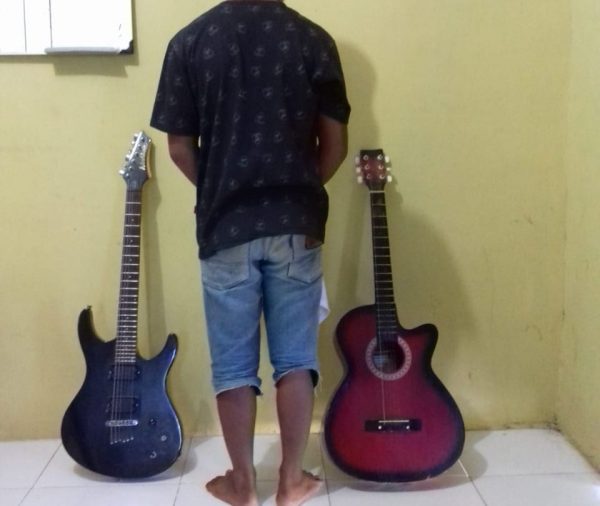 ABG Sungkai Utara Tertangkap “Maling” Dua Gitar Tetangga