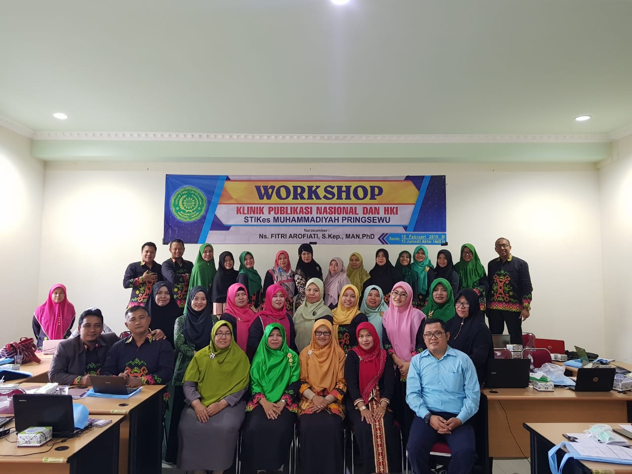 STIKes Muhammadiyah Pringsewu Adakan Workshop Publikasi Nasional dan HKI