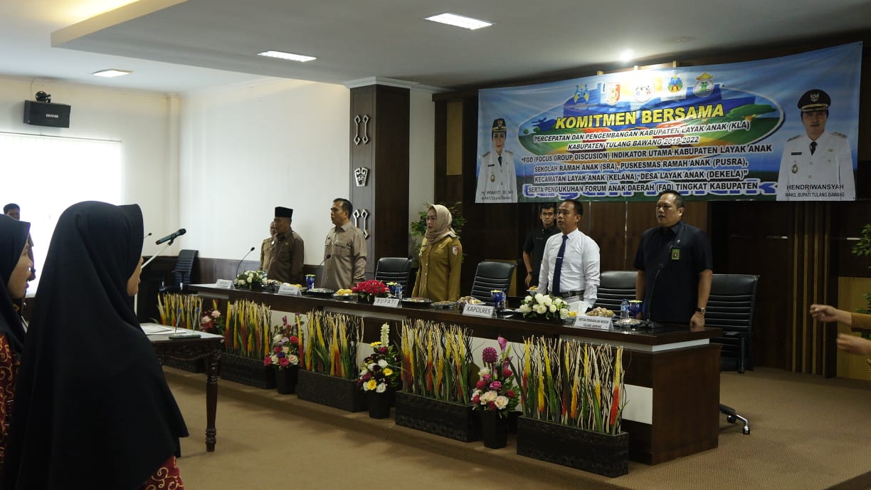 Tuba Komitmen Jadi KLA