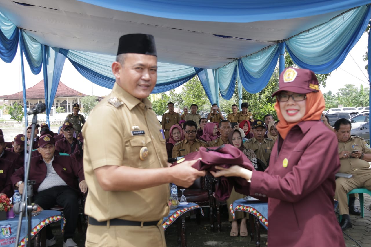 Pemkab Pringsewu Terima KKN Mahasiswa USBRJ