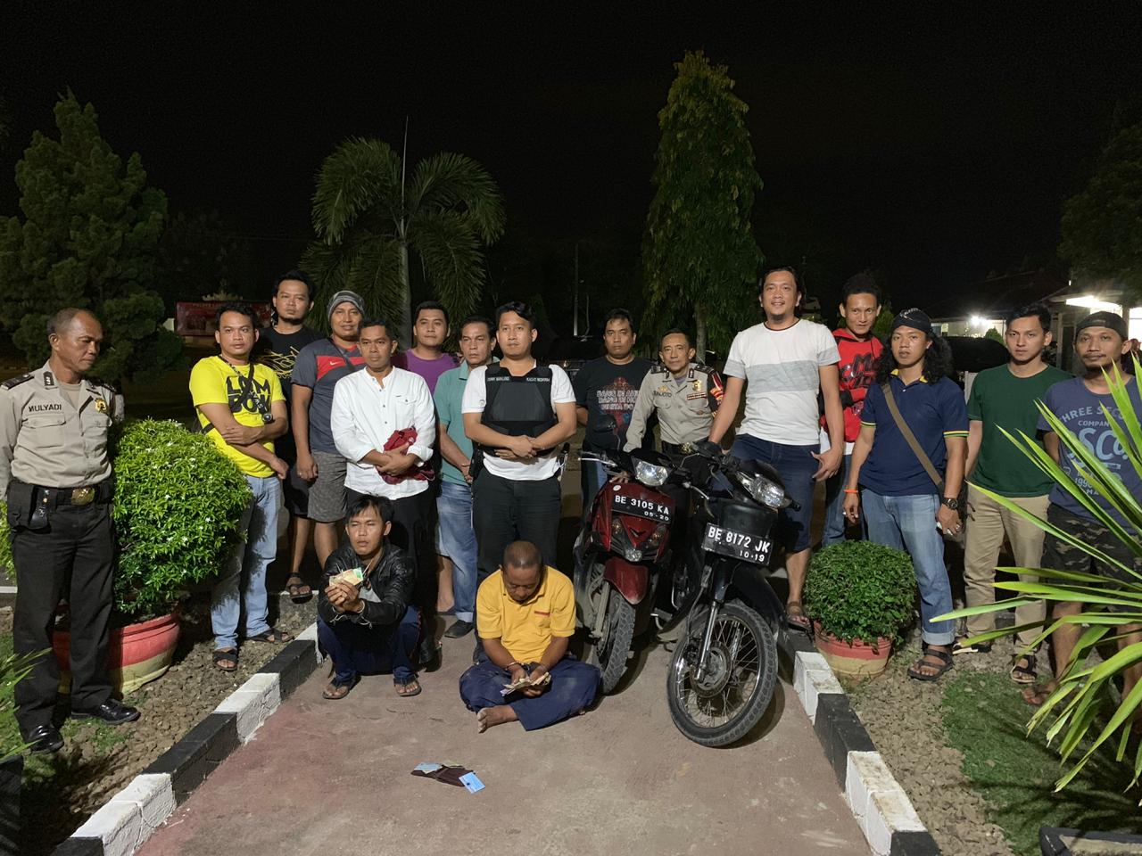 Kapolres Lampura Pimpin Ungkap Premanisme Jalan Raya, Dua Pelaku Digiring ke Hotel Prodeo