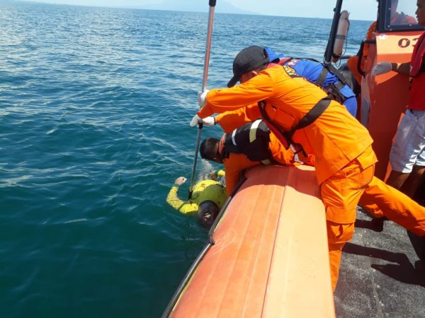 Sigap, Tim Polairud Polda Lampung Temukan Nelayan Tewas Tenggelam Saat Memancing