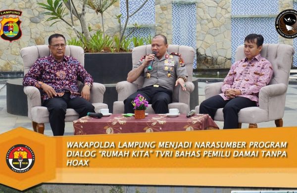 LPP TVRI Bahas Pemilu 2019 Damai Dalam “Rumah Kita”