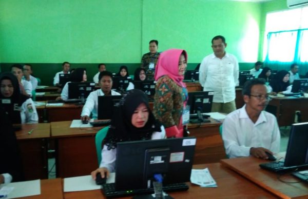 Wabup Tanggamus Tinjau Pelaksanaan Tes P3K