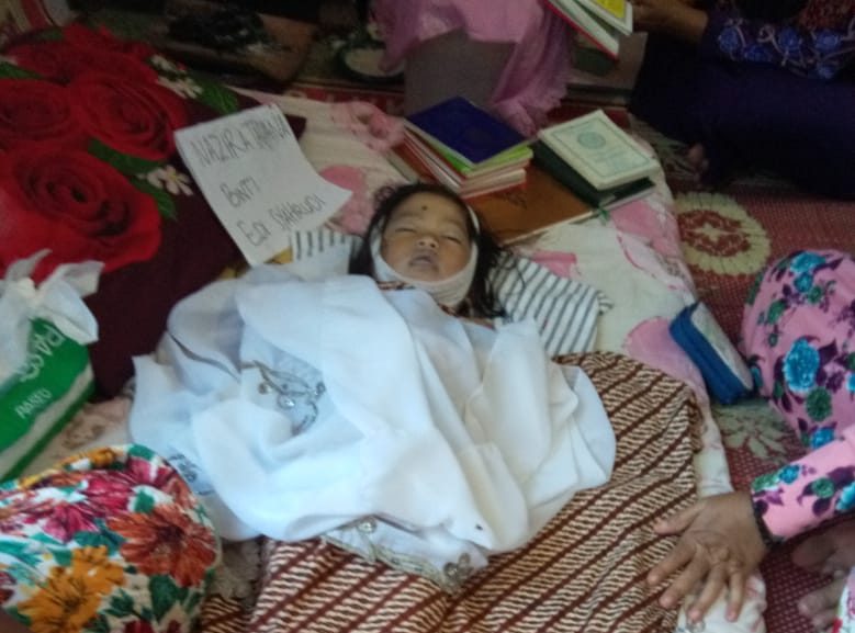 Kunjungi Kerabat di Lokasi Banjir, Edi Kehilangan Nazira (3) Tewas Terseret Arus di Kampung Bugis Menggala