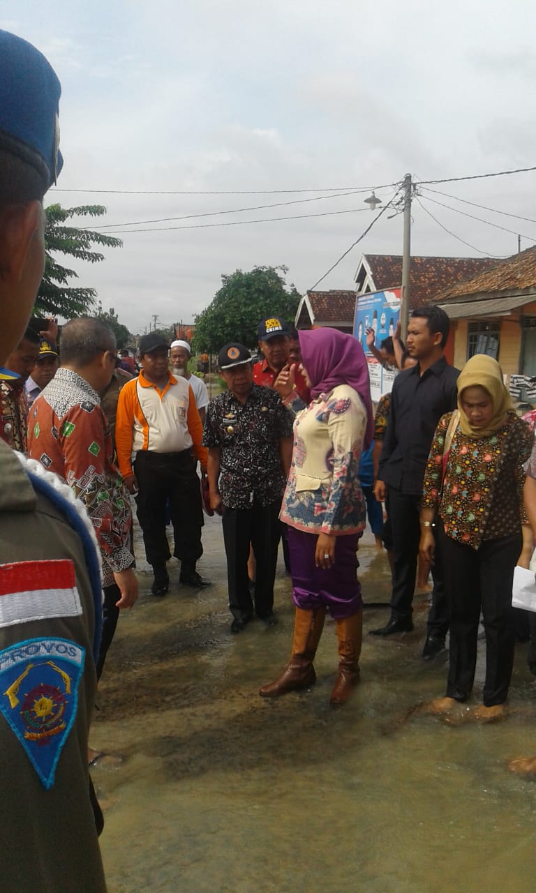 Winarti: Sejak Peristiwa Banjir Pemda Tulang Bawang Sudah Bereaksi Dan Siaga di Lokasi