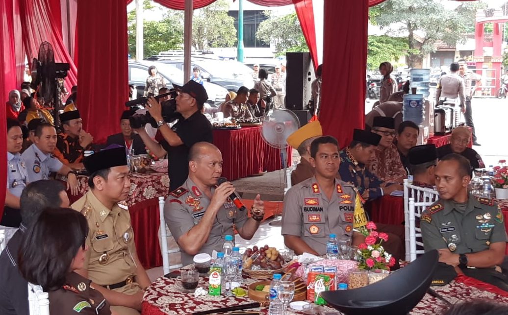 Ditalk Show TVRI, Waka Polda Lampung Ajak Masyarakat Lampung Utara Sukseskan Pemilu Damai