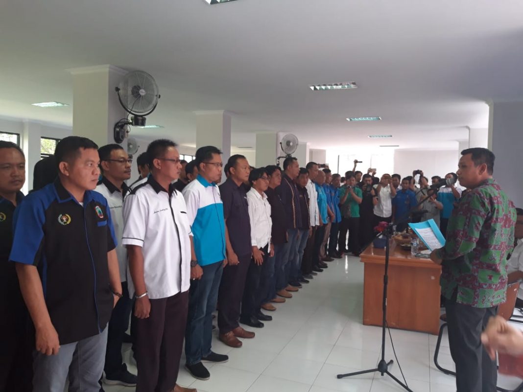 Mapillu PWI Se-Lampung Dilantik