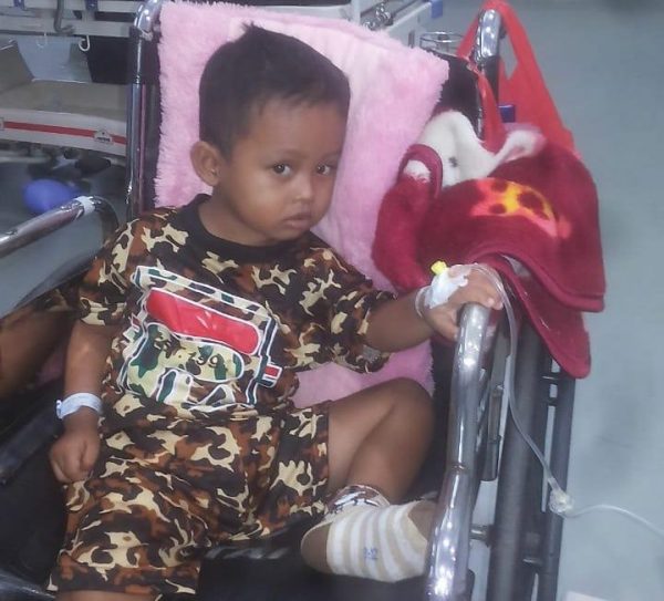 ASN Pemda Lampung Timur Galang Dana Untuk Gibran Rifky Ramadan Penderita SOL