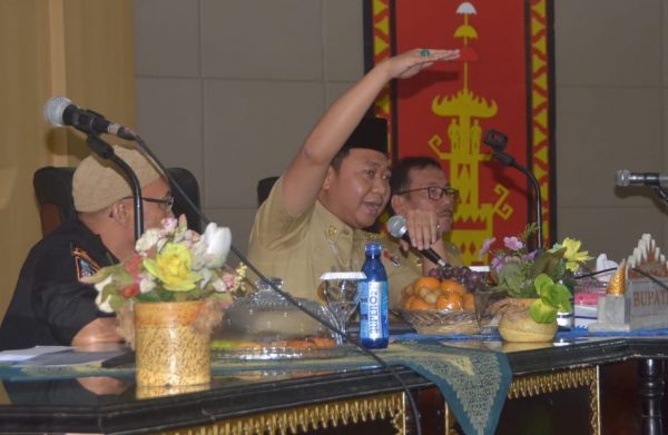Agung Pimpin Rakor Bulanan Pemda Lampung Utara
