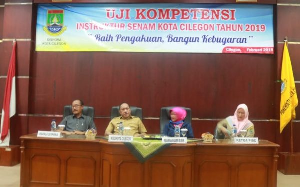 Instruktur Senam Kota Cilegon Ikuti Uji Kompetensi