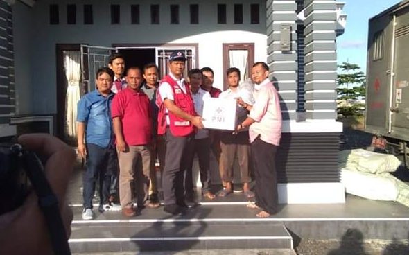 PMI Salurkan Bantuan Korban Banjir Menggala