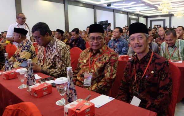 Bupati Pringsewu Hadiri Rakornas Bidang Kewaspadaan Nasional