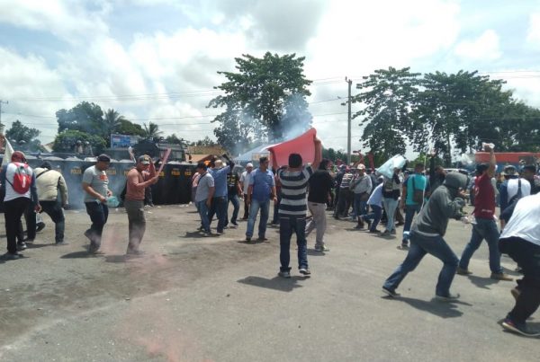 Polres Lamtim Simulasi PAM Pemilu 2019