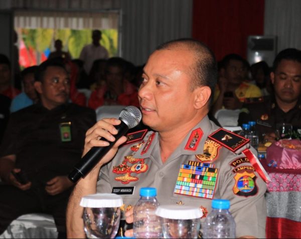 Wakpolda Lampung: Polisi Jangan Mudah Percaya Dengan Kata “Aman”