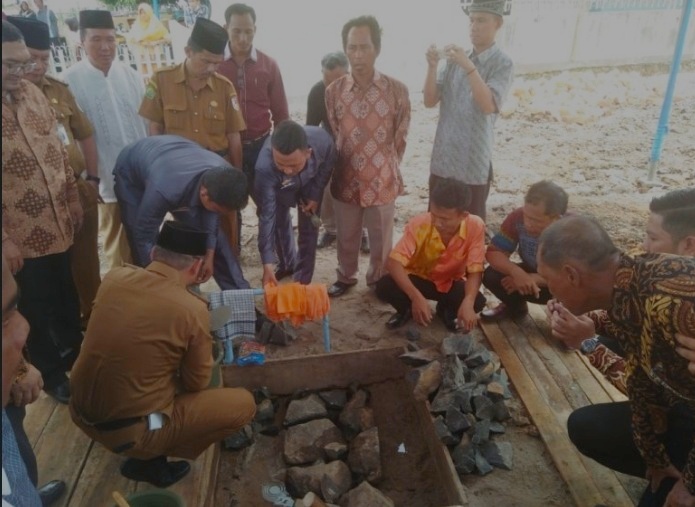 Masjid Baitul Qur’an Al-Bakrie di Menggala Mulai di Bangun