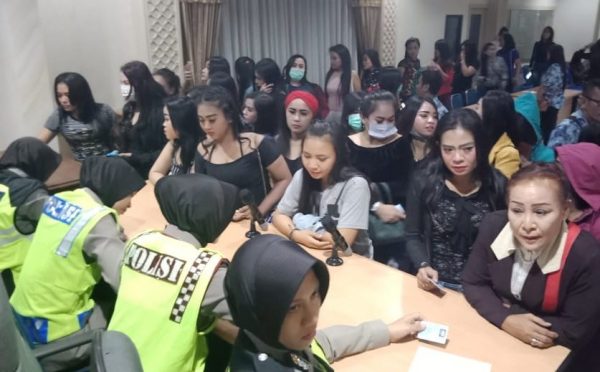 Polres Cilegon Razia Operasi Pekat Jaringan Empat Pasangan Mesum