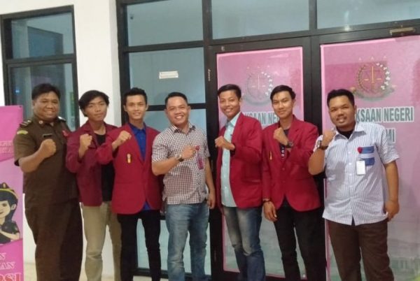 Audensi Dengan Kajari IMM Lampura Dukung Penuntasan Kasus Korupsi