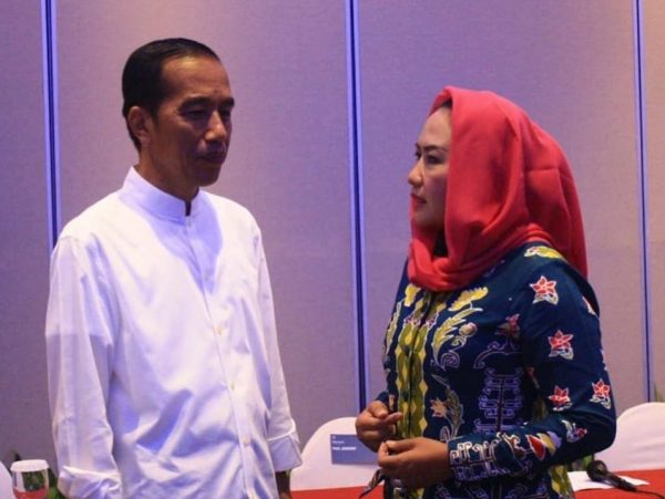Bupati Tulang Bawang Winarti  Apresiasi Kerja Jokowi