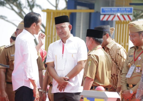 Wakil Bupati Pringsewu Hadiri Peresmian Jalan Tol Ruas Bakauheni – Terbanggibesar