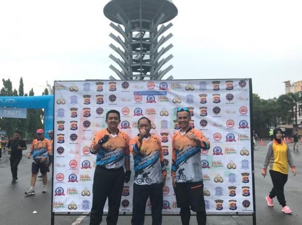 Bersama Polres Cilegon, Walikota Edi Kampanyekan Tertib Lalu Lintas