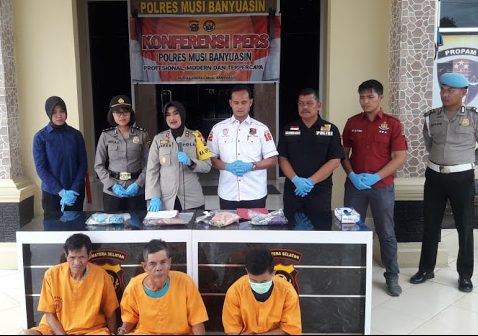 Dua Bulan, Polres Muba Tangkap Tiga Pelaku dengan Tiga Kasus Pemerkosaan Anak Dibawah Umur