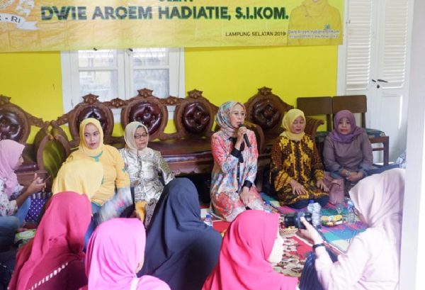 Dwie Aroem Ajak Warga Natar Amalkan Empat Pilar Kebangsaan