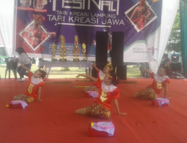 Lampung Timur Gelar Festival Tari Kreasi Lampung-Jawa