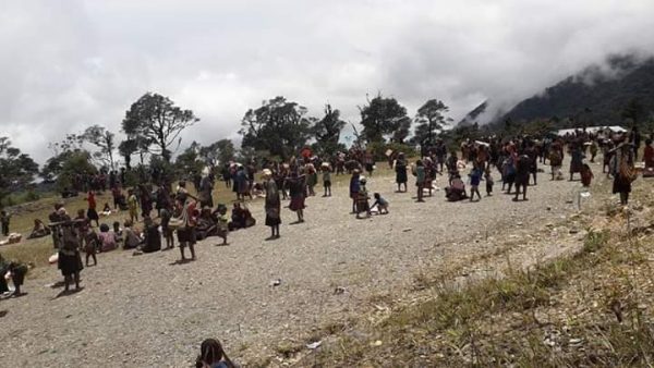 Potret Pengungsi Nduga Yang Terlantar di Hutan