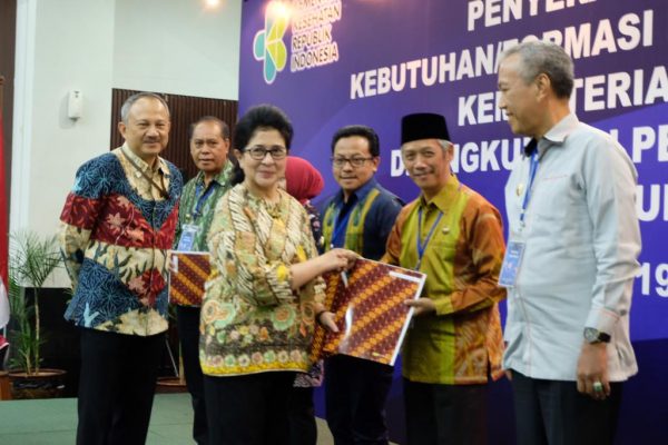 Bupati Pringsewu Terima Penetapan Formasi CPNS Dari PTT Kemenkes RI