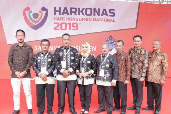 Wabup Pringsewu Hadiri Peringatan Hari Konsumen Nasional 2019 di Bandung