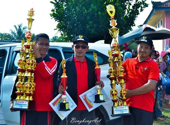 Kecamatan Penawar Tama Borong Tropi dan Piala Lomba HUT-22 Tulang Bawang