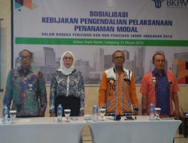 Dwie Aroem Hadiatie Sosialisasi Kebijakan Perizinan Pengendalian Pelaksana Penanaman Modal
