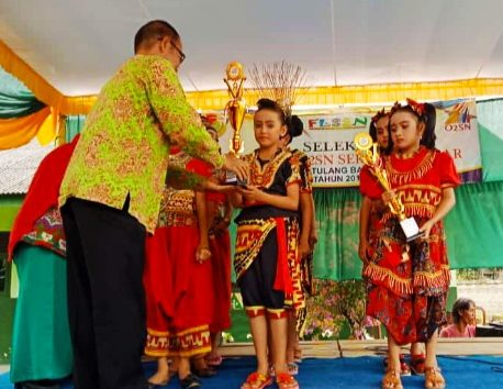 Dinas Pendidikan Tubaba Gelar Lomba O2SN dan FLS2N SD se Kabupaten