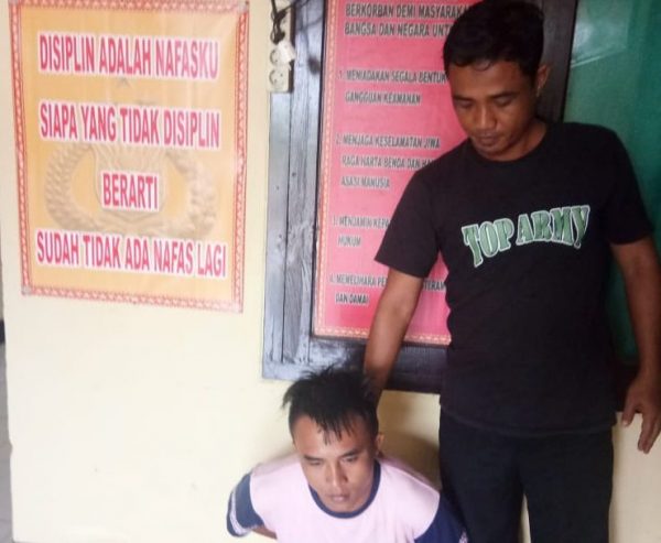 Masuk Rumah Tanpa Izin Doni Kepergok Pemilik Dan Diantar Ke Kantor Polisi