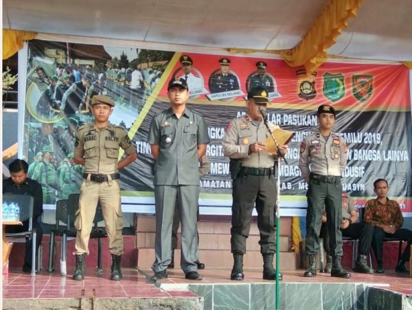 Polsek Keluang Siap Amankan Pemilu 2019