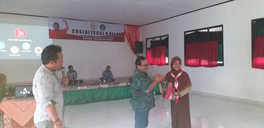 Endro Suswantoro Yahman Sosialisasi Pentingnya Empat Pilar