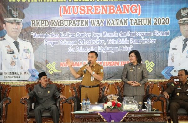 Musrenbang Way Kanan Harus Jadi Agenda Singkronisasi Prioritas Pembangunan 