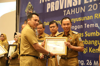 Way Kanan Mendapat Penghargaan Lampung Sejahtera Dari Gubernur Lampung 