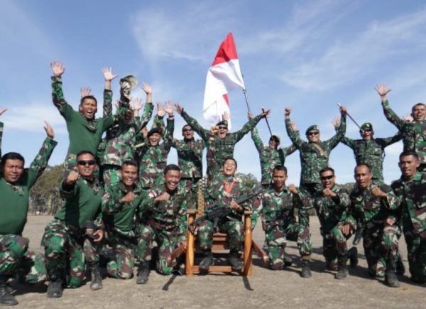 Kostrad Juara Lomba Tembak AASAM 2019