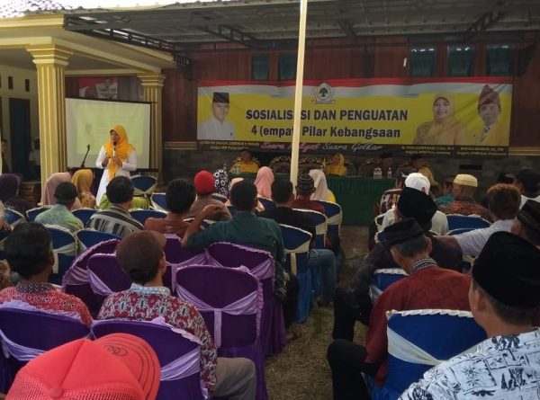 Lodewijk F Paulus Sosilisasi dan Penguatan 4 Pilar Kebangsaan di Way Lima