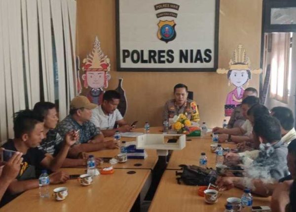 Viral Soal Penyidik Minta Uang Rp500 Juta, Kapolres Nias Konferensi Pers