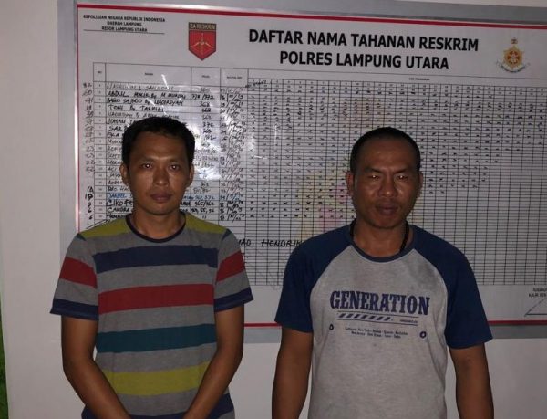 Diduga Terlibat Pemerasan Kepala Sekolah, Dua Oknum Wartawan di Tangkap Polres Lampung Utara