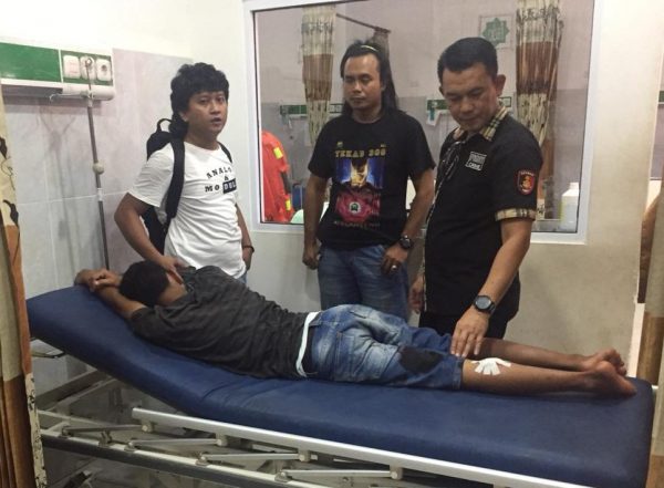 Tekab 308 Polres Lamteng Tembak Dua Pelaku Spesialis Curanmor