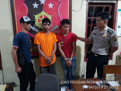 Polsek Babat Toman Gerebek Dua Pemuda Sedang Pesta Sabu