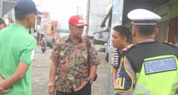 Bupati Lamteng Tinjau Drainase Bandar Jaya Plaza