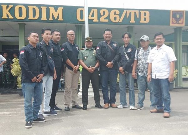 Kodim 0426 Tulang Bawang Coffe Morning Dengan Wartawan