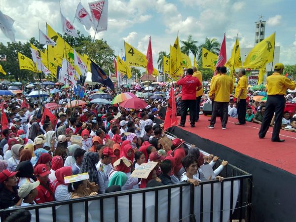 Masyarakat Muba Kecewa, Kompanye Akbar Tanpa Capres 01